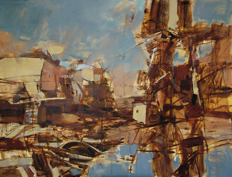 Coşkun Sami, "İsimsiz", 2005. Tuval üzerine yağlı boya, 85 x 119 cm Coşkun Sami, "İsimsiz", 2006. Tuval üzerine yağlı boya, 85 x 119 cm